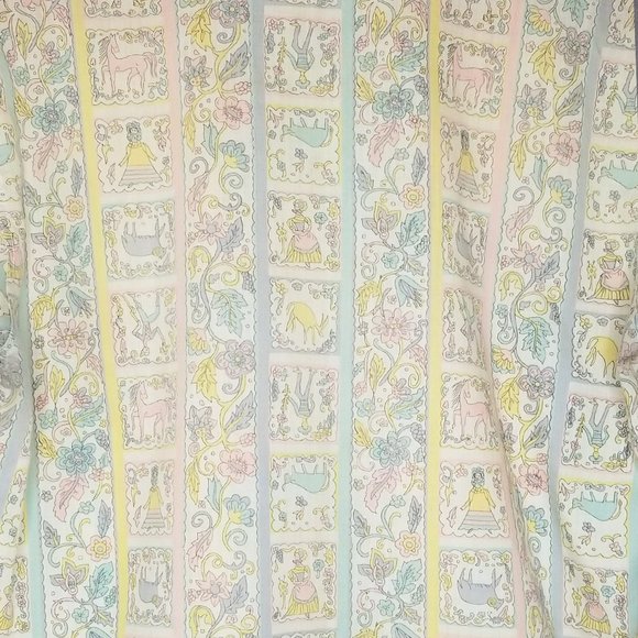 Vintage 1970s Joyce Lane Pastel Blouse, Medium - Picture 3 of 3